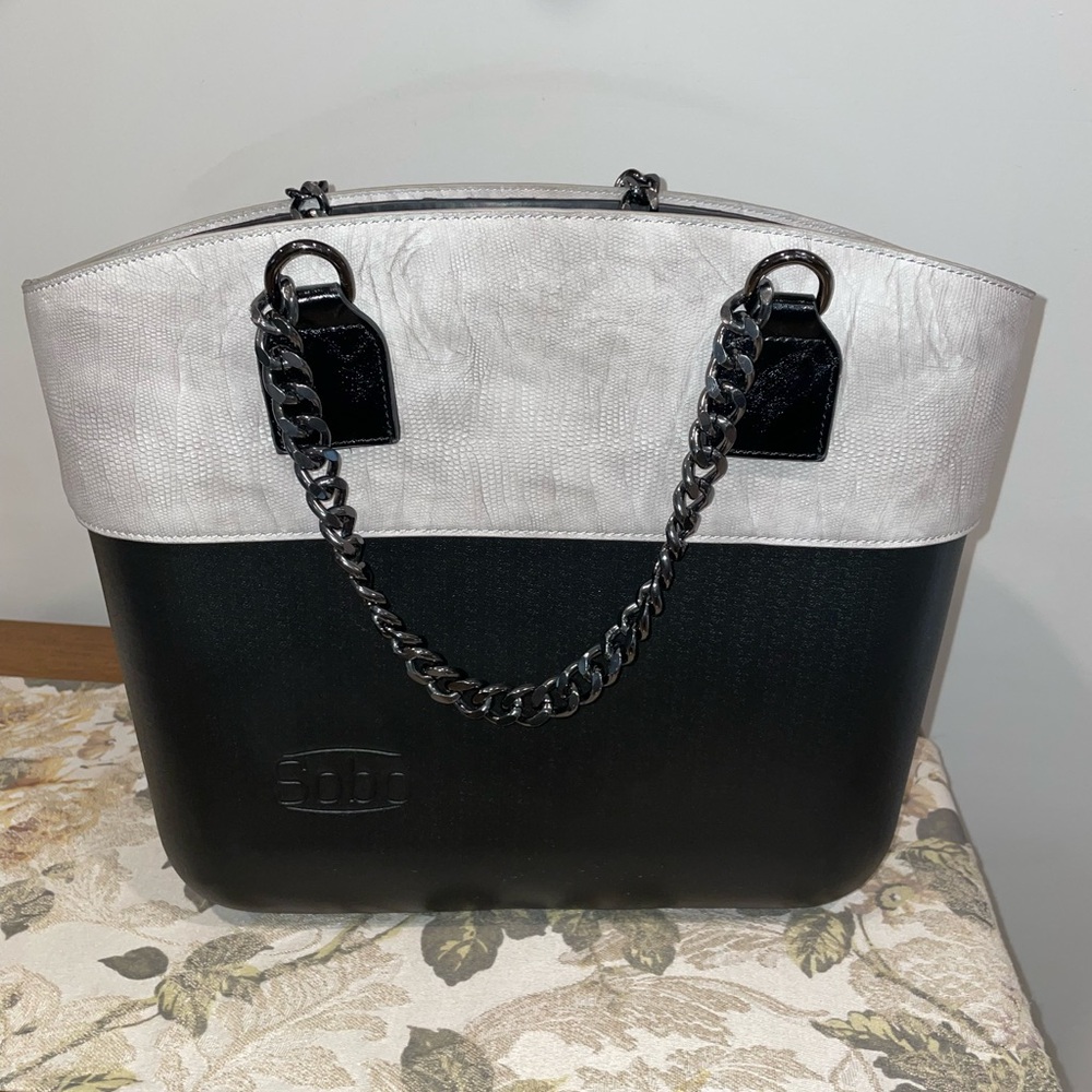 NWOT Luxury Durable SOBO Totes With Trim
